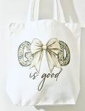 God is good tote bag