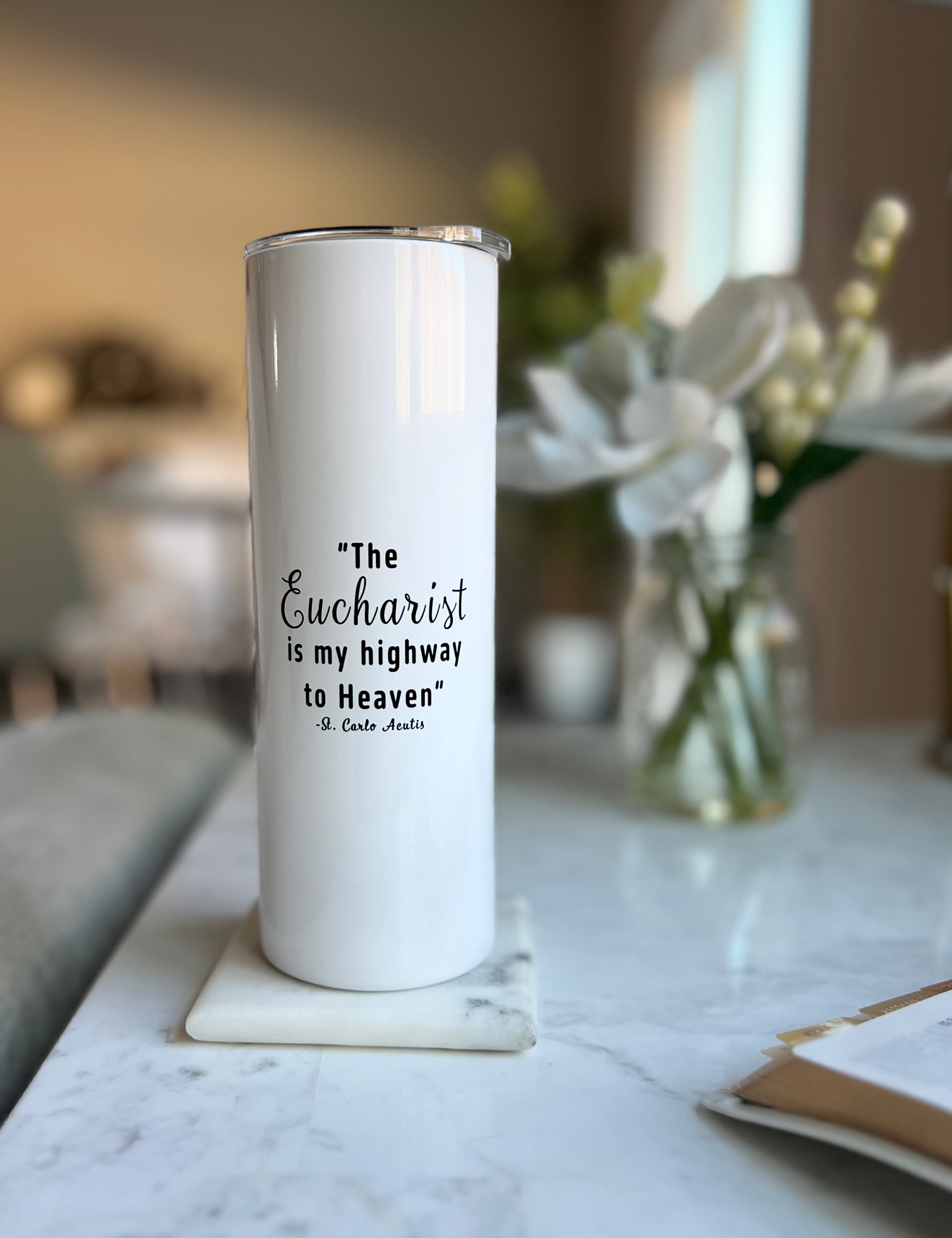 Saint Carlo Acutis 20oz tumbler