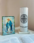 Saint Benedict medal 20oz tumbler