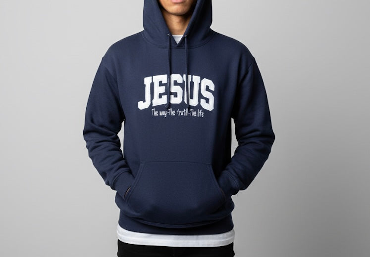 Hoodie (size S) JESUS the way, the truth and the life