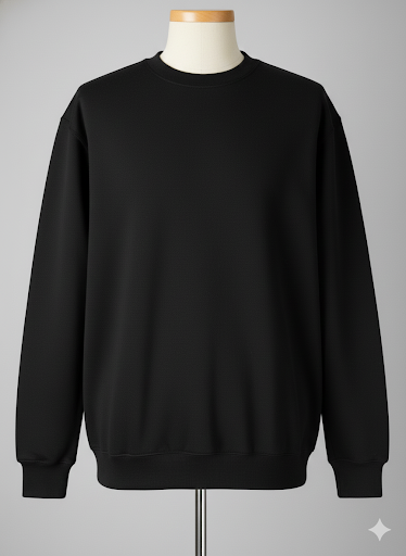 Sweater (size XL) embroidery desing on the back