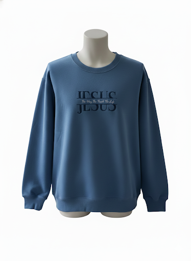 Sweater (size S-L) Jesus the way-the truth-the life