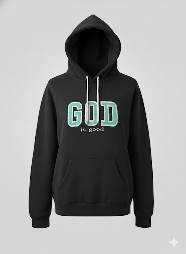 Hoodie (size M) GOD is good
