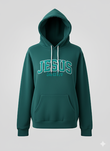 Hodie (size M) JESUS saves bro