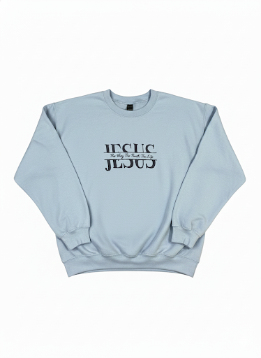 Sweater (size L) JESUS the way-the truth-the life