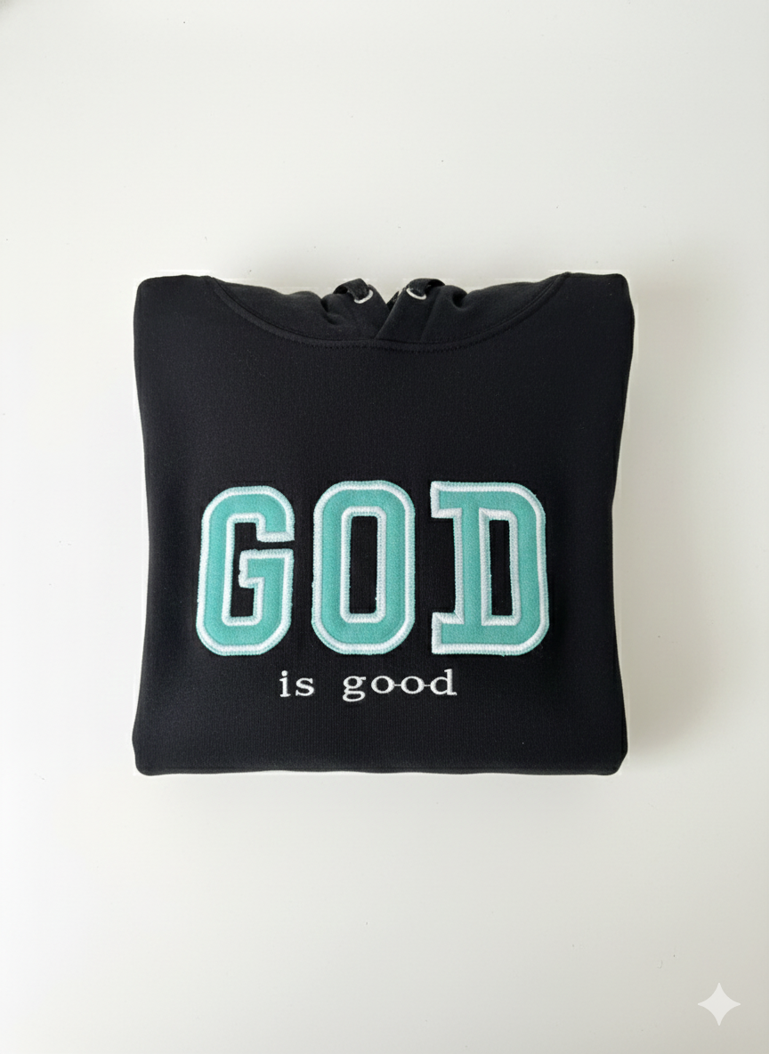 Hoodie (size M) GOD is good