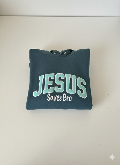 Hodie (size M) JESUS saves bro