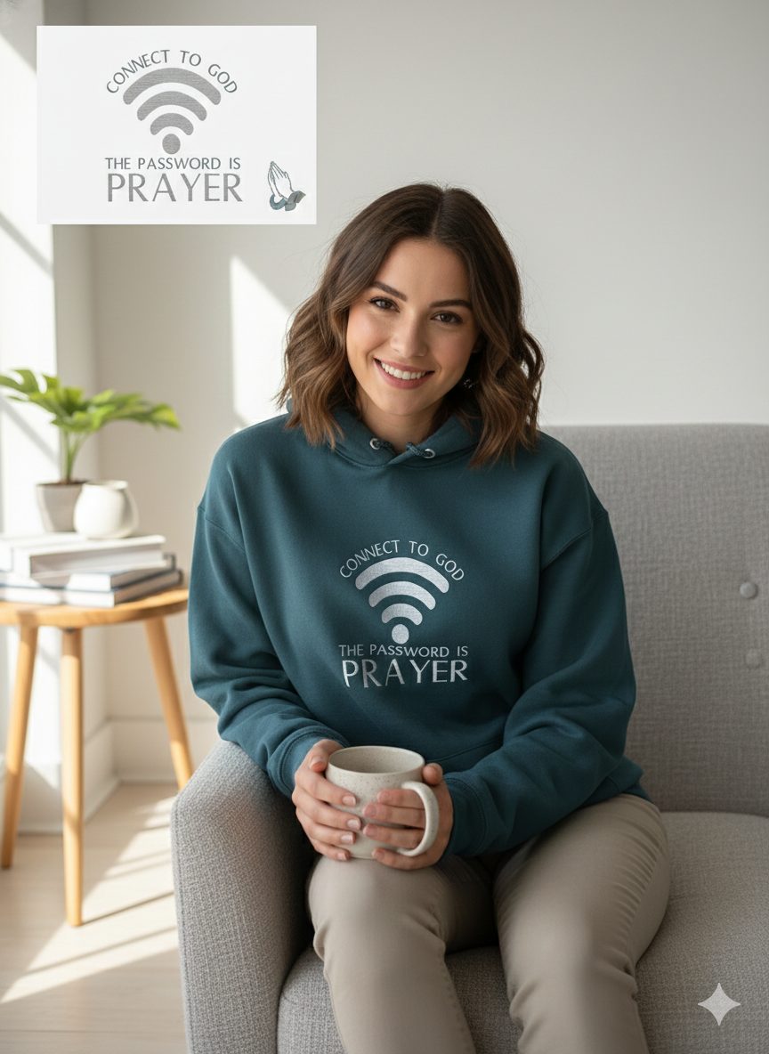 Hoodie (size L) Conect to GOD