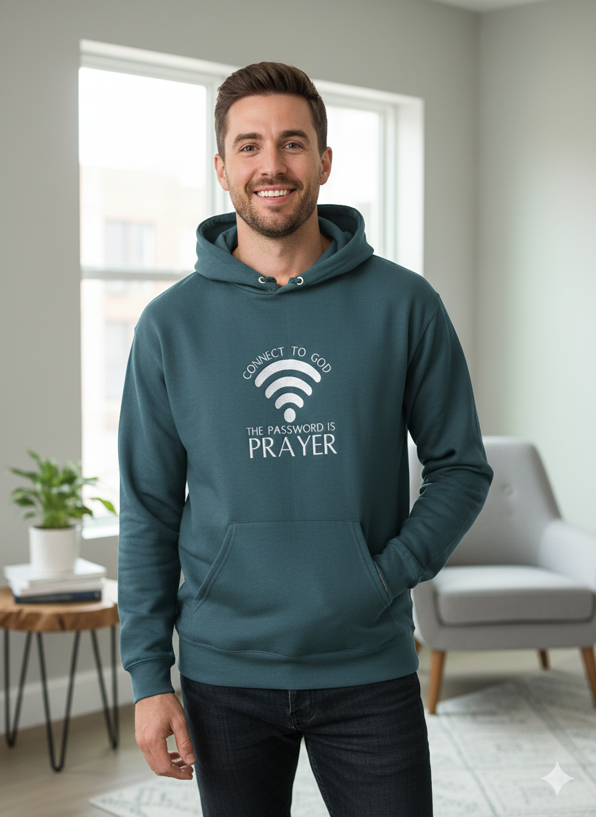 Hoodie (size L) Conect to GOD